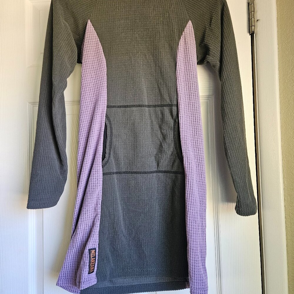 Melanzana Micro Grid Dress Size XS